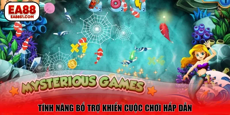 Tính năng bổ trợ khiến cuộc chơi hấp dẫn